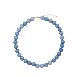 Soï Copenhagen Faro Aquamarin Krystal Halskæde hos parfumerihamoghende.dk 